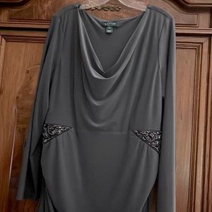 Gray Ralph Lauren dress